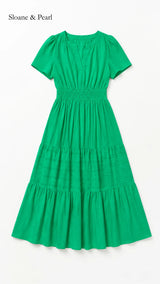 Vickie | Boho A-Line Maxi Dress