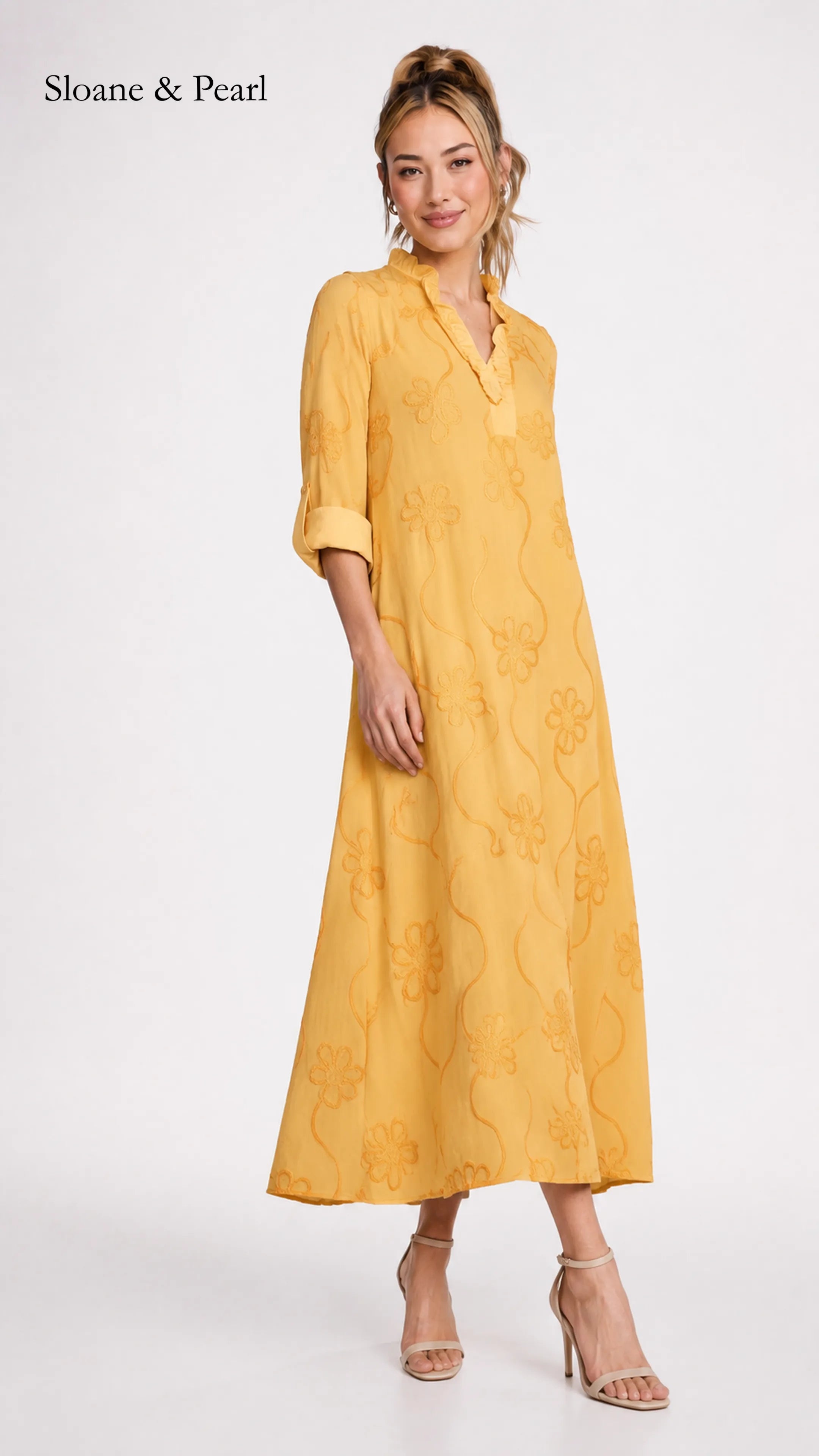 Arden | Floral Tummy-Control Summer Dress