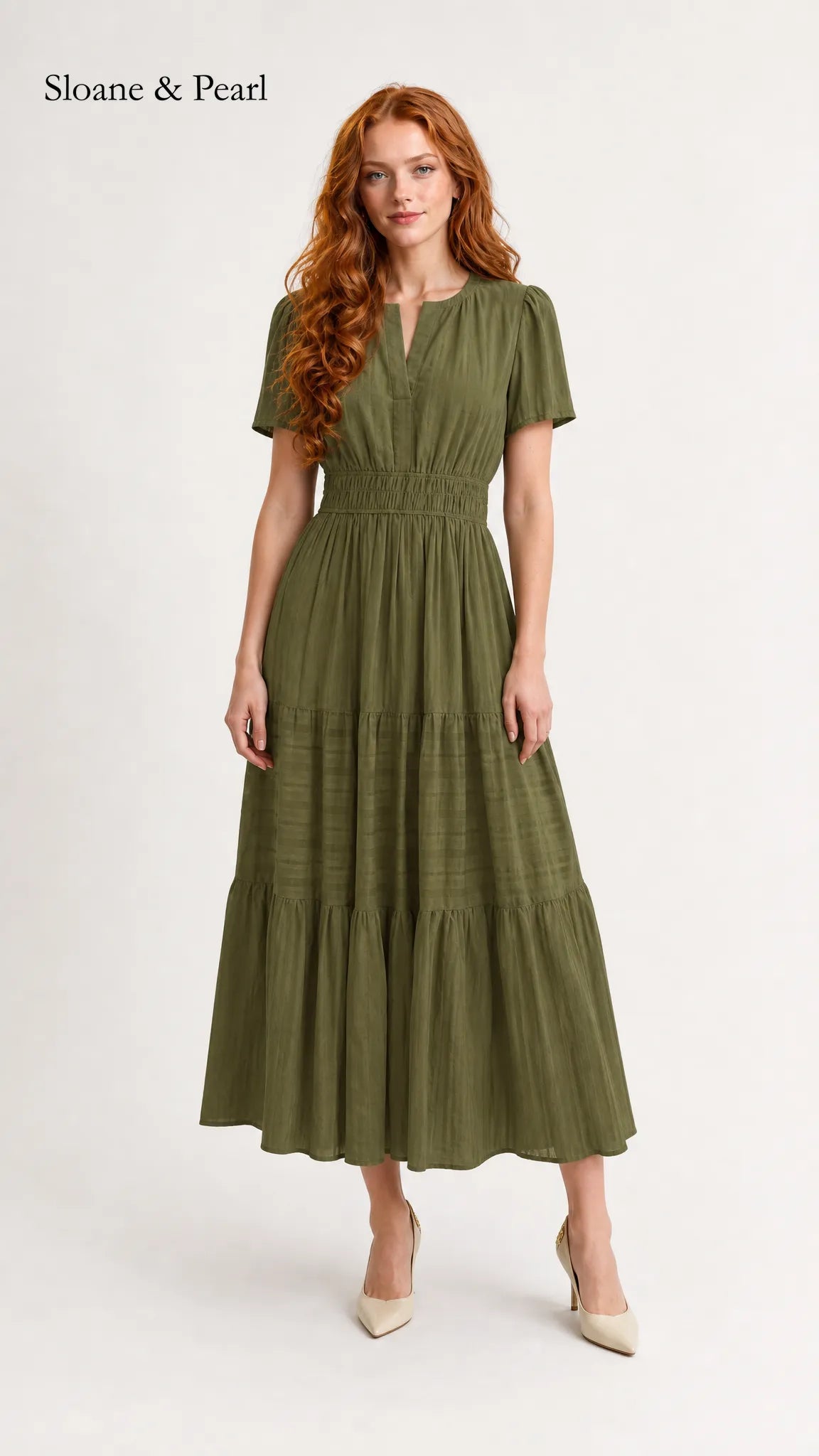 Vickie | Boho A-Line Maxi Dress