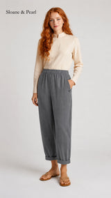 Julia | Airy Linen Trousers