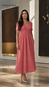 Jessalyn | Elegant Flattering Midi Dress