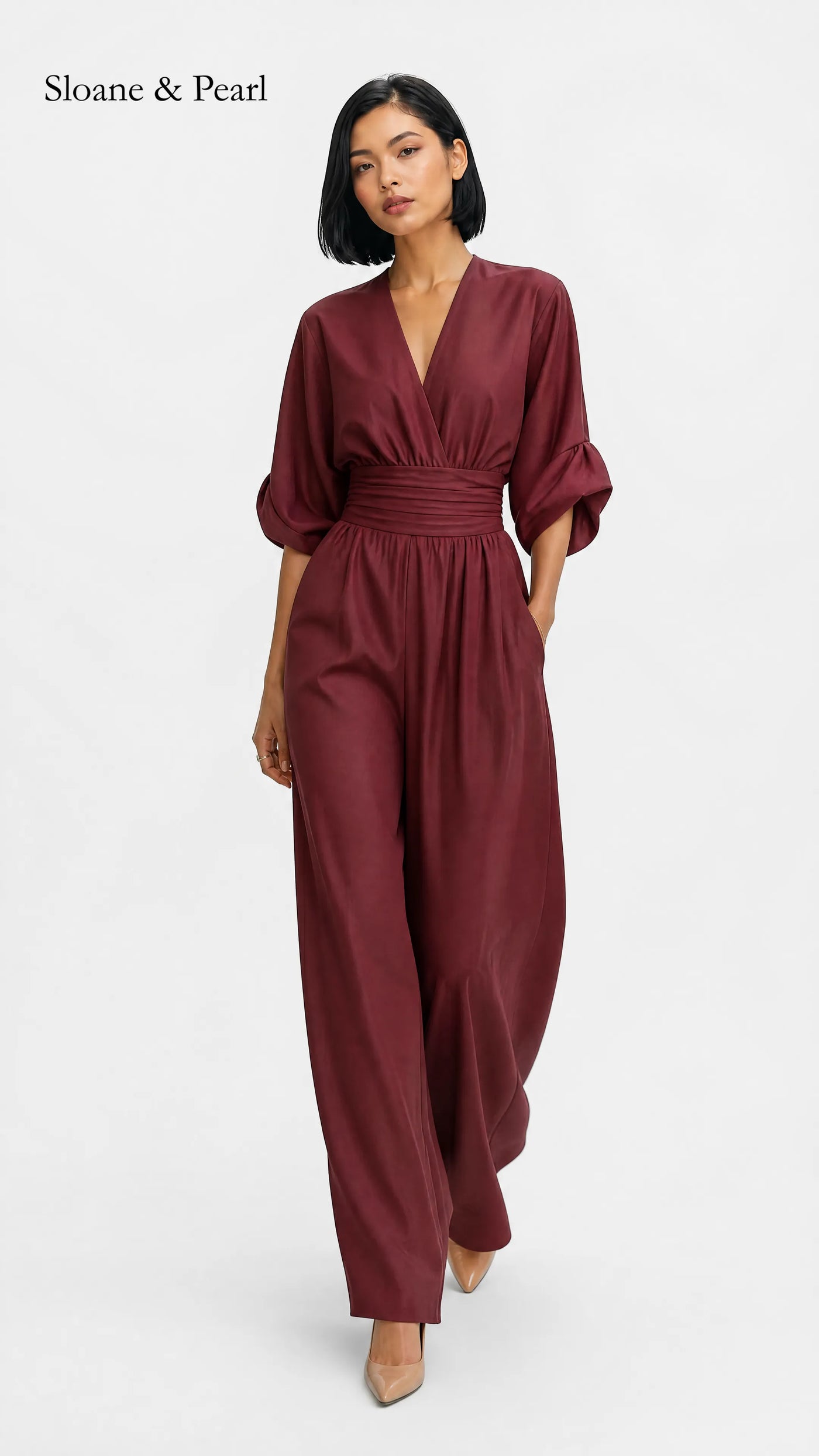 Lavonne | Elegant Flowing Jumpsuit