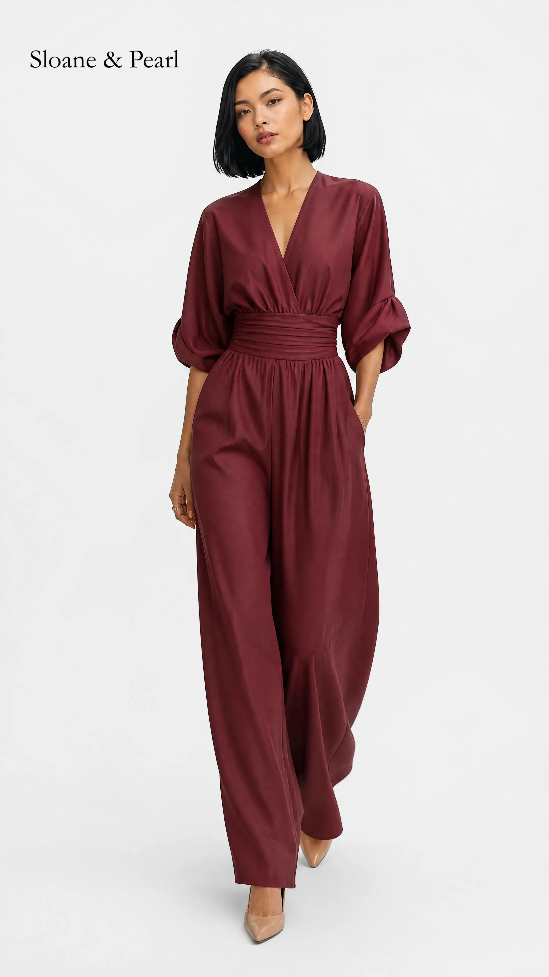 Lavonne | Elegant Flowing Jumpsuit