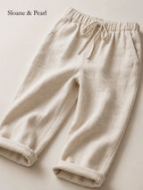Oaklynn | Cotton Linen Relaxed Shorts