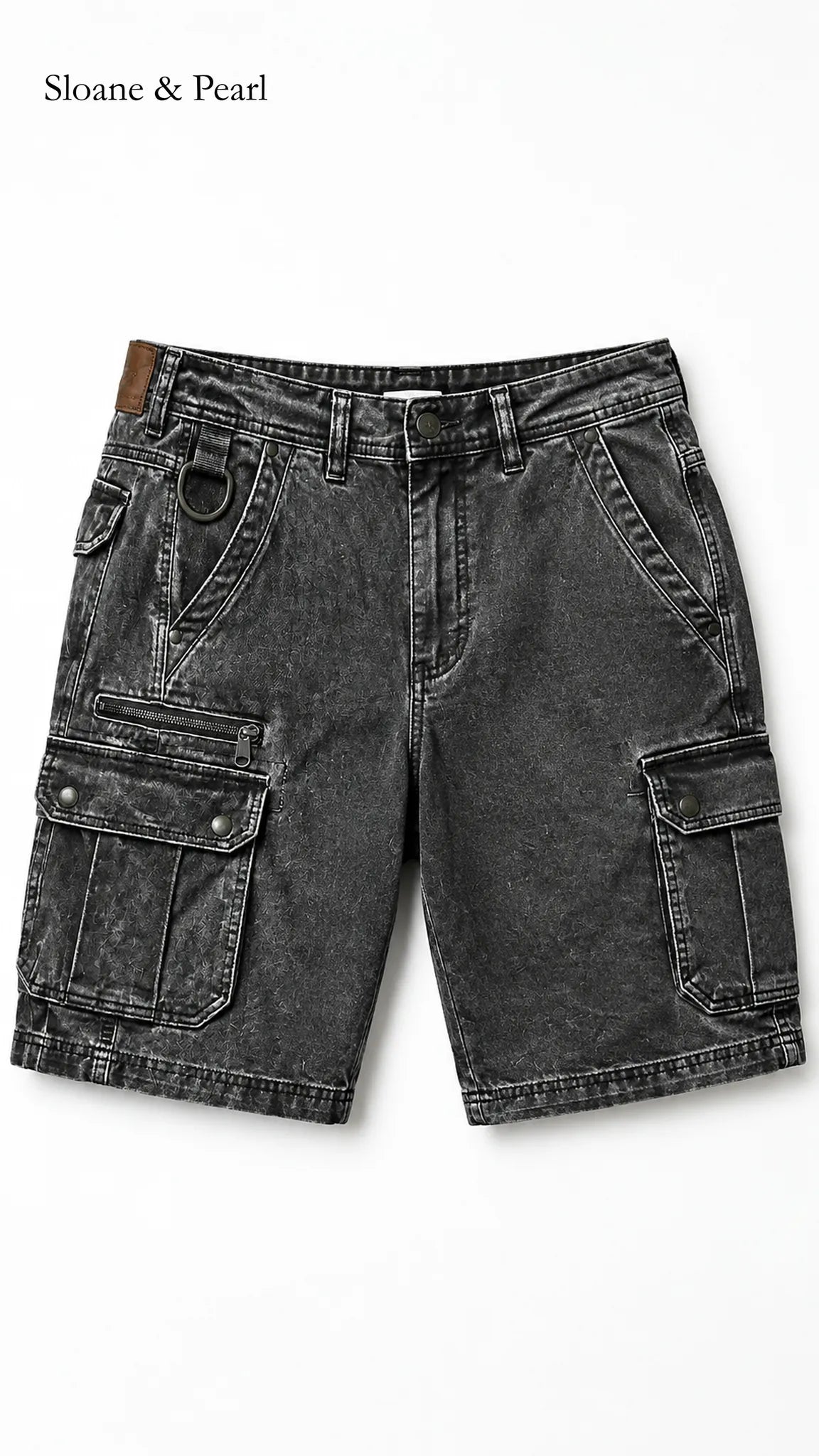 Mario | Functional Denim Cargo Short