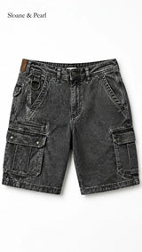 Mario | Functional Denim Cargo Short