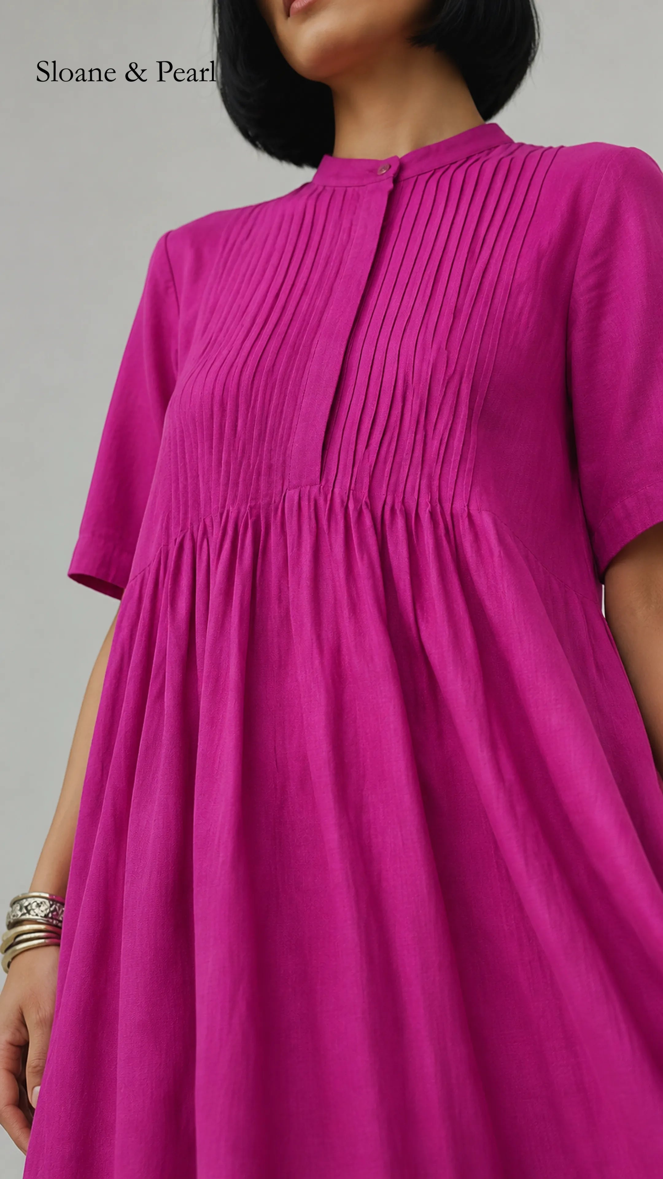 Oaklee | Pleated Dress