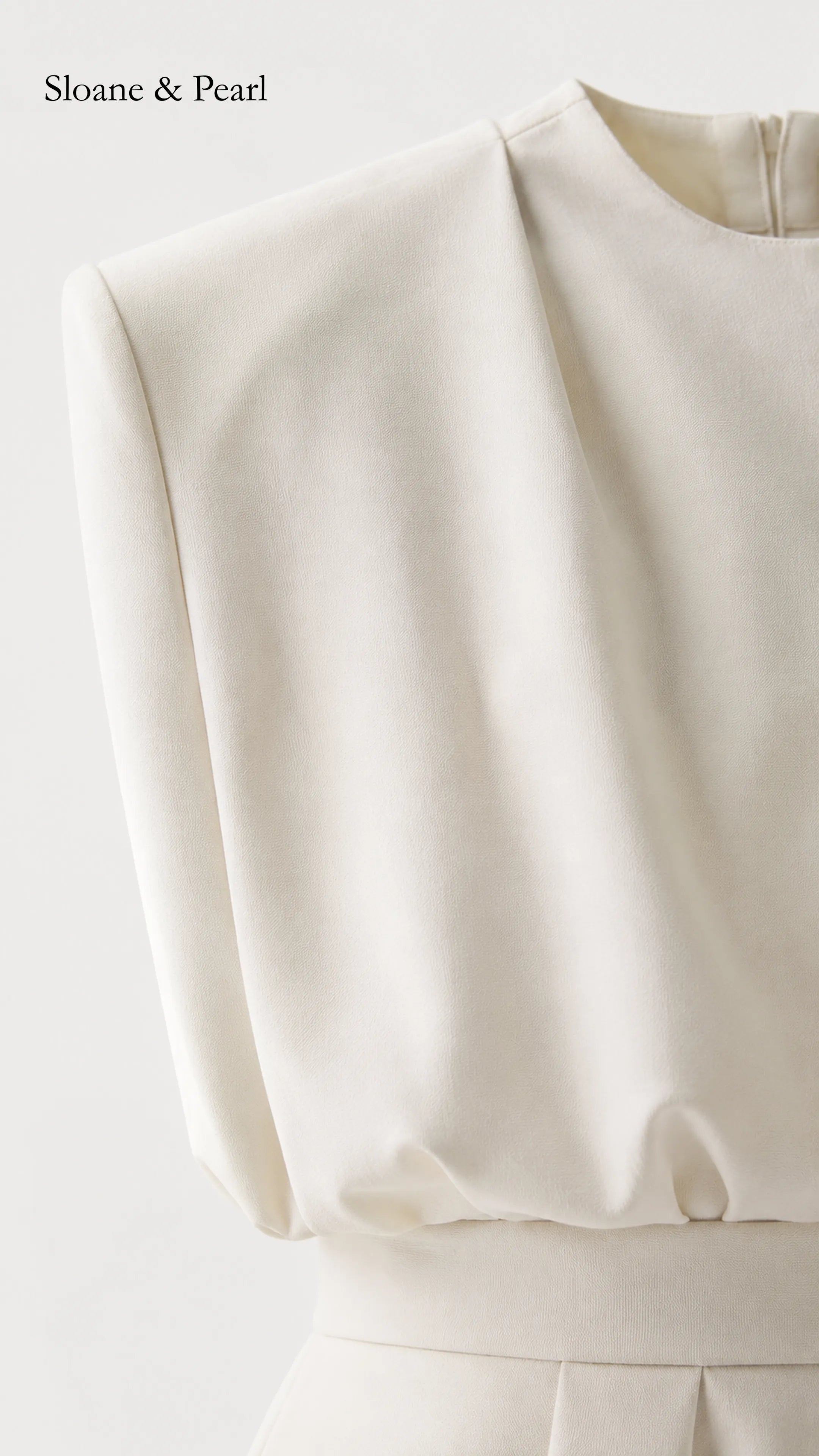 Kristina | Belted Fluid Jumpsuit