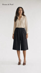 Yara | Relaxed Shorts with Elastic Waist