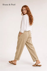 Julia | Airy Linen Trousers