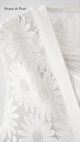 Karla | Lace Short-Sleeve Blouse