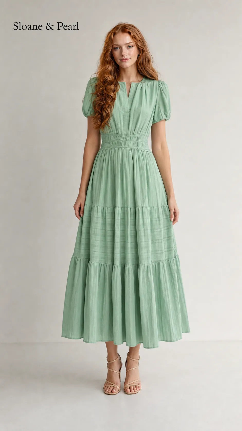 Vickie | Boho A-Line Maxi Dress