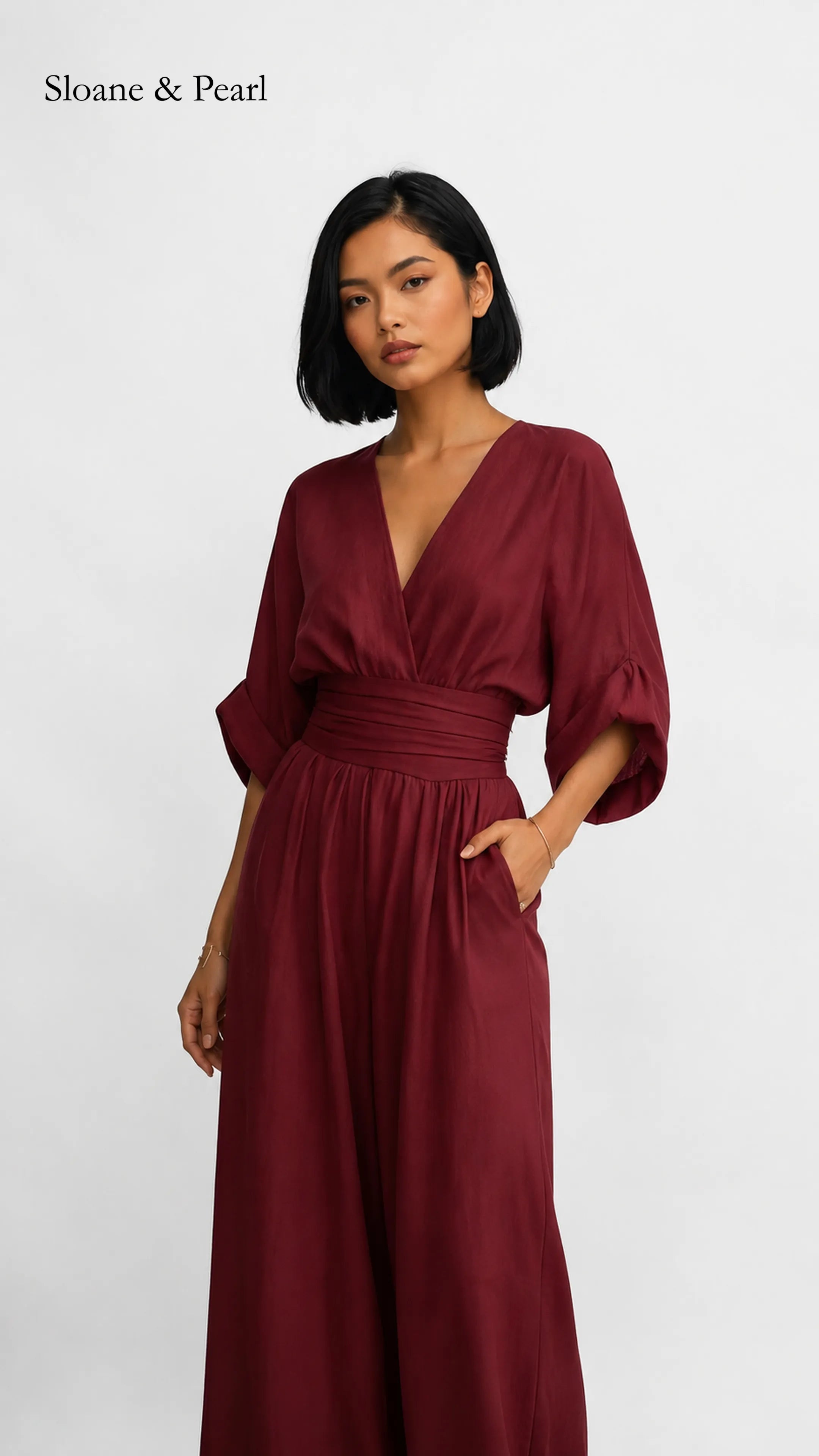Lavonne | Elegant Flowing Jumpsuit