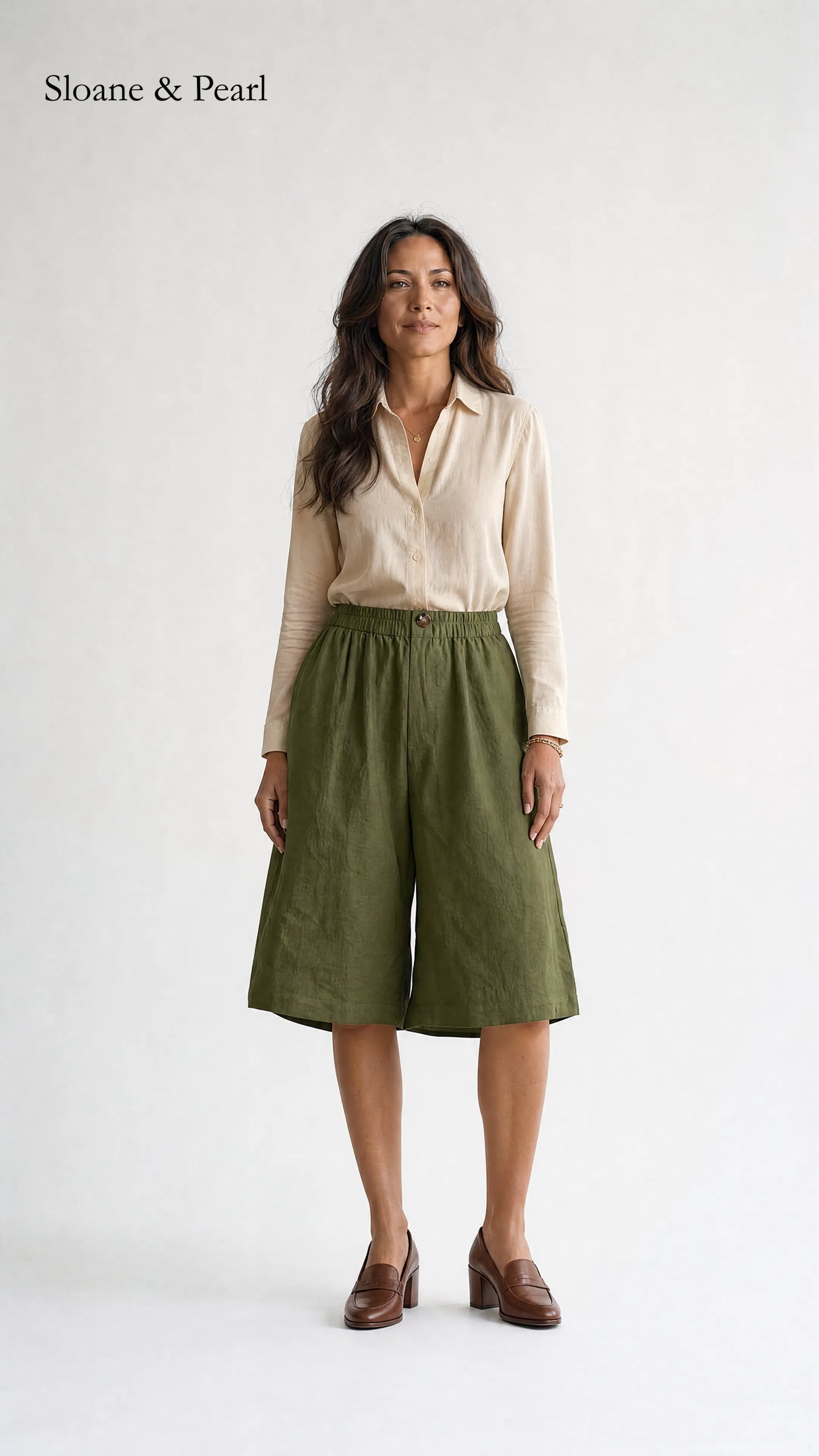 Yara | Relaxed Shorts with Elastic Waist