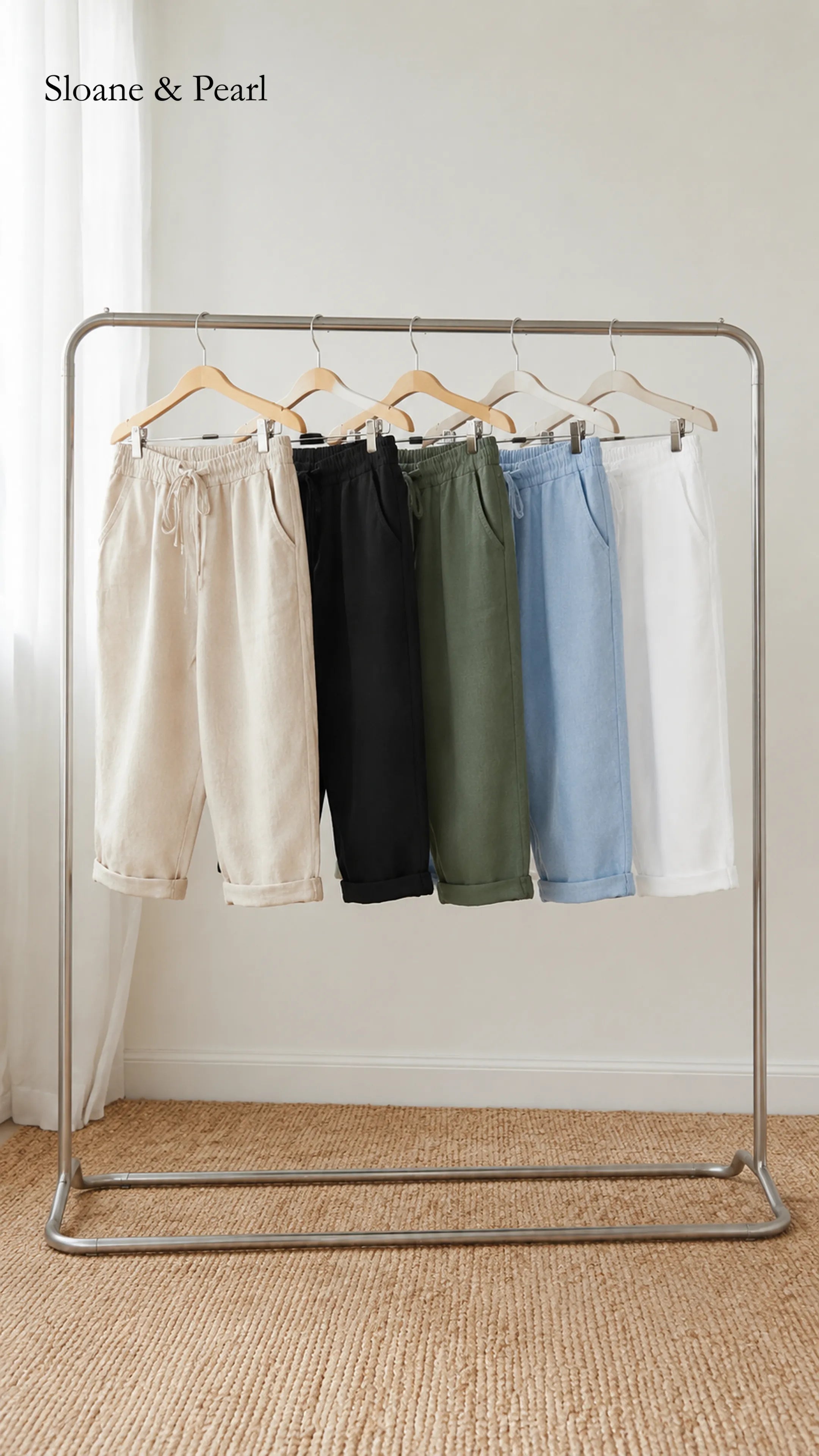 Oaklynn | Cotton Linen Relaxed Shorts