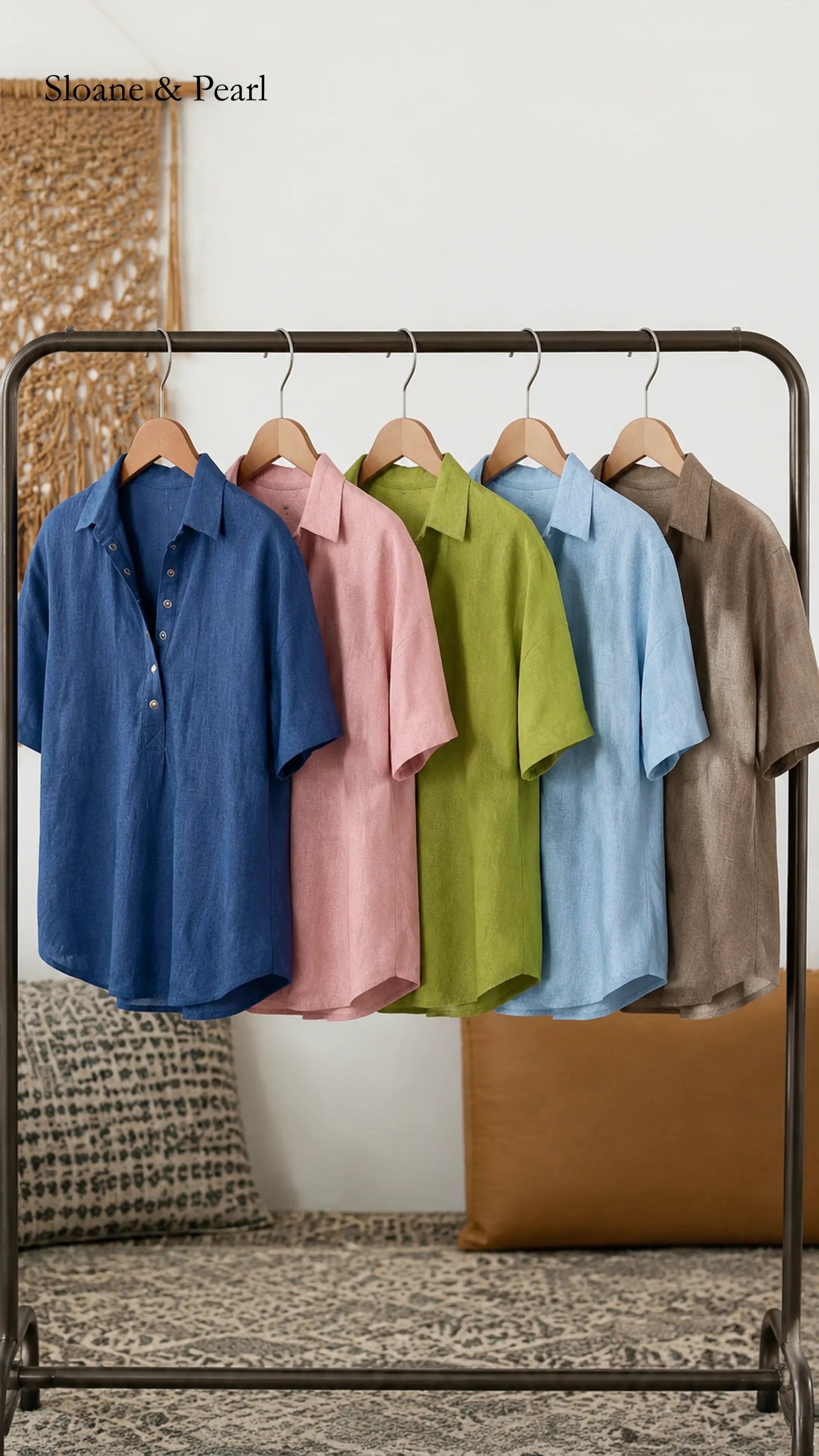 Celia | Collar Button-Down Blouse