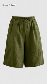 Yara | Relaxed Shorts with Elastic Waist