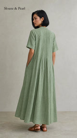 Oaklee | Pleated Dress
