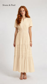 Vickie | Boho A-Line Maxi Dress