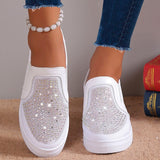 Celeste | Crystal Embellished Sparkle Sneakers