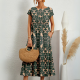 Céleste | Breezy Floral Midi Dress