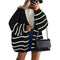 Striped Black