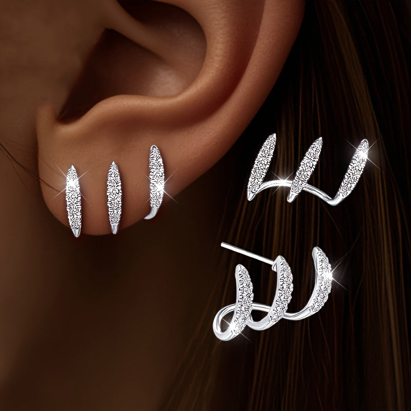 Goldie | Crystal Claw Drop Earrings