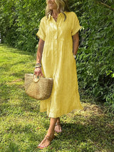 Mae | Striped Shirt Dress, Everyday Elegance