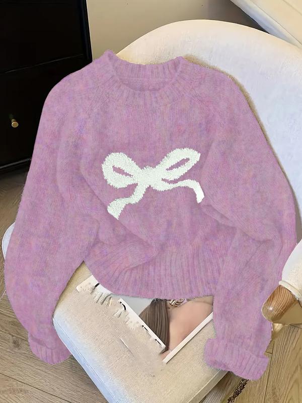 Céleste | Elegant Bow Knit Sweater