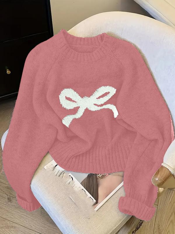 Céleste | Elegant Bow Knit Sweater
