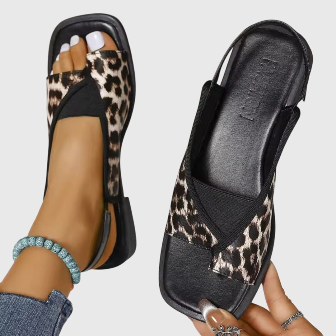 Avril | Orthopedic Square-Toe Sandals