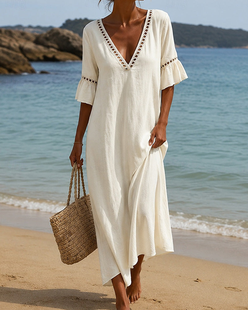 Elke | Coastal Linen Dress