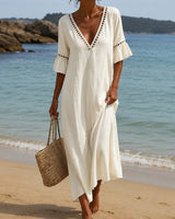 Elke | Coastal Linen Dress