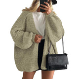 Veronika | Oversized Lantern Sleeve Knit Cardigan