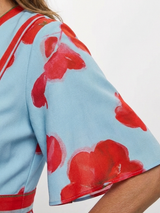 Wilder | V-Neck Floral Maxi Dress