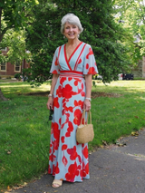 Wilder | V-Neck Floral Maxi Dress