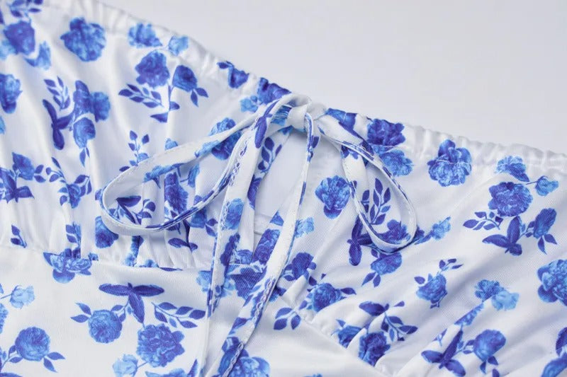 Krista | Floral Midi Dress Feminine