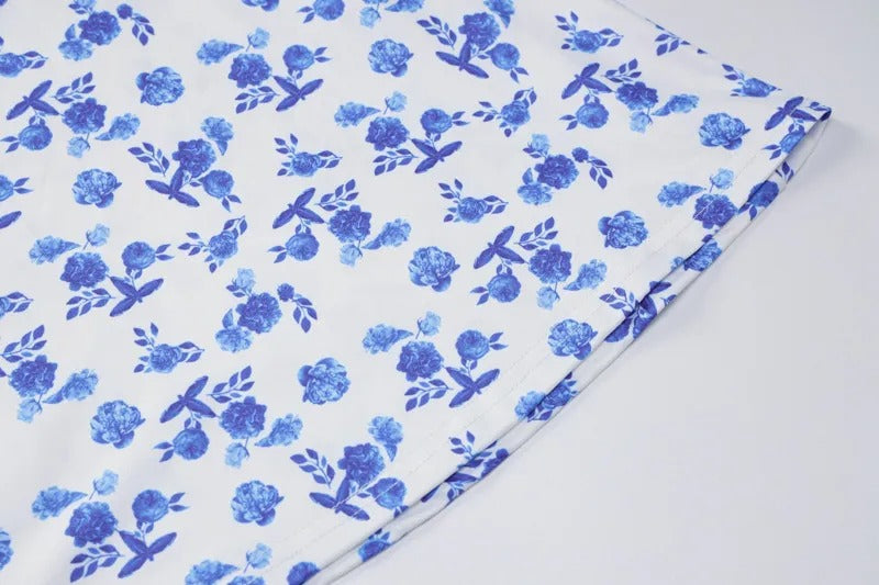 Krista | Floral Midi Dress Feminine