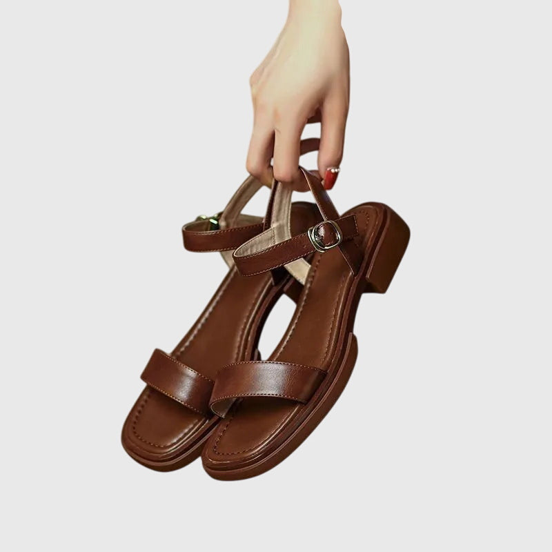Alessia | Orthopedic Leather Sandals