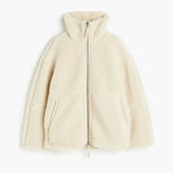 Téa | Plush Teddy Fleece Zip Jacket