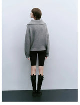 Céleste | Cozy Half-Zip Knit Sweater