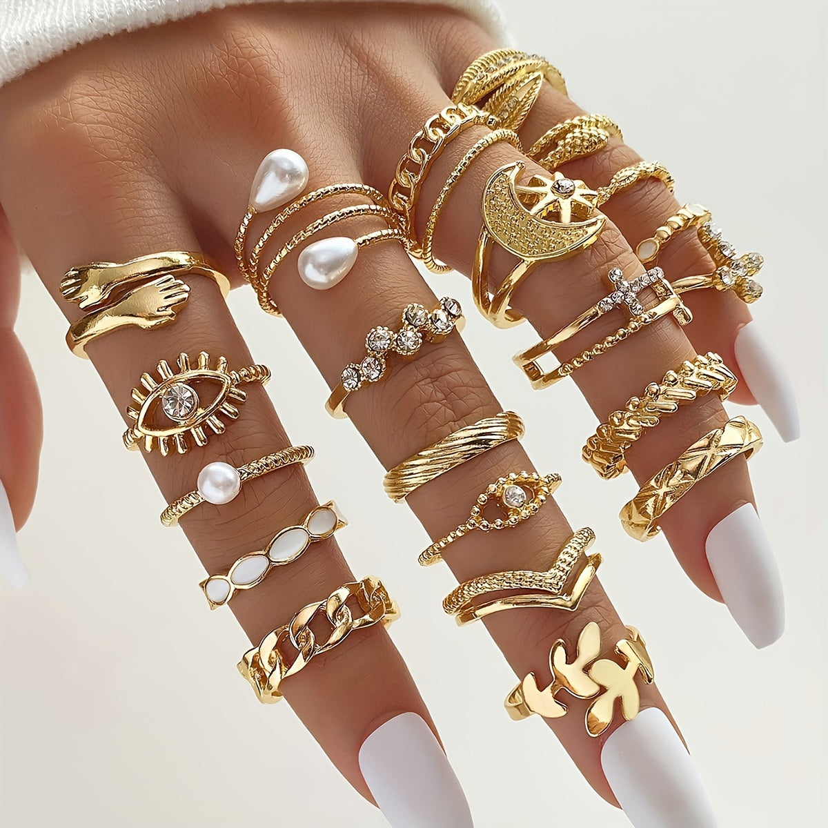 Xochitl | Vintage Stacked Ring Set