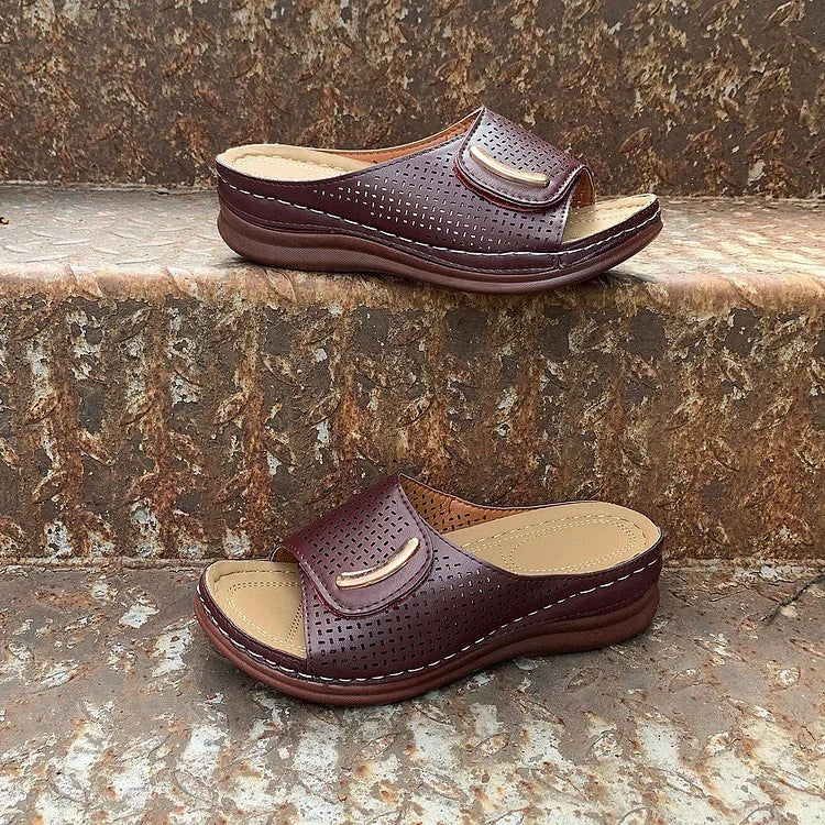 Wendy | Classic Urban Wedge Sandals