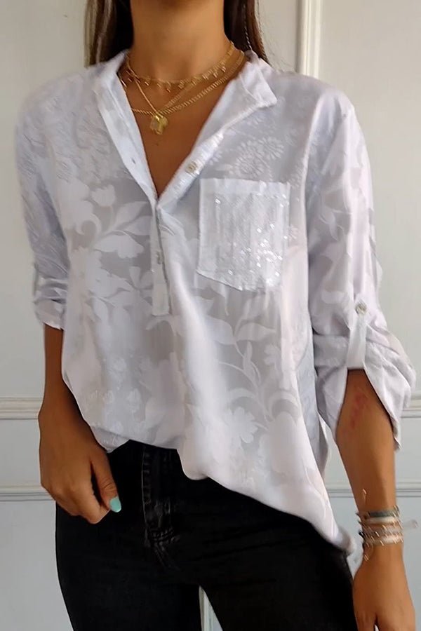Carys | Elegant Sequin Top