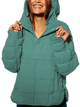 Camille | Oversized Hooded Pullover Jacket