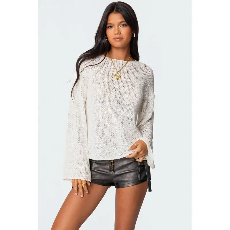 Camille | Light Knit Drop Shoulder Pullover