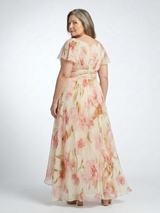 Imogen | V-Neck Floral Maxi Dress