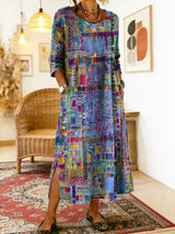 Iyla | Artisan Patchwork Maxi Dress