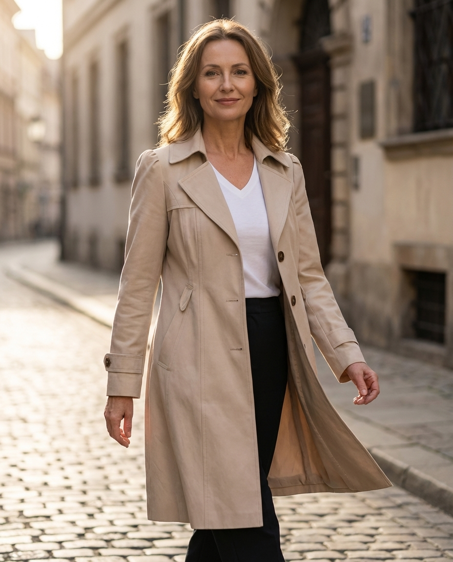 Piper | Elegant Vintage Summer Coat