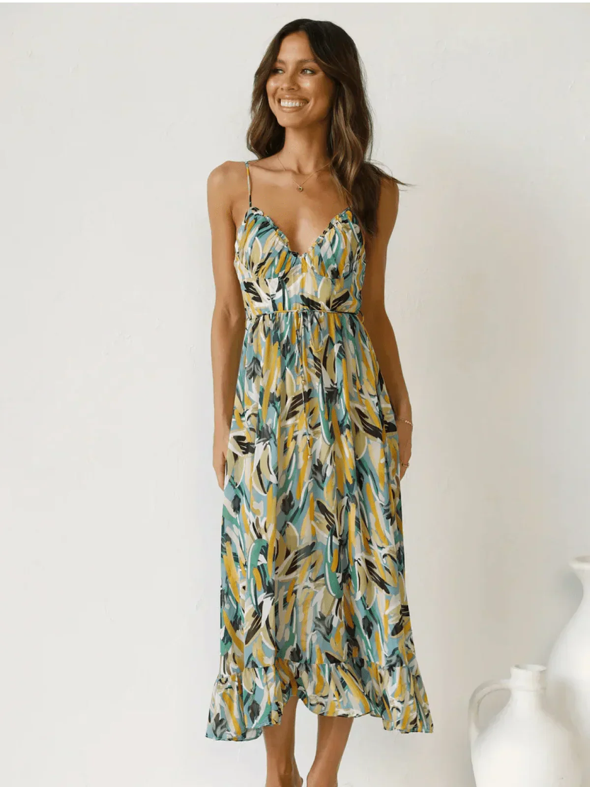 Rosie | Vibrant Midi Dress